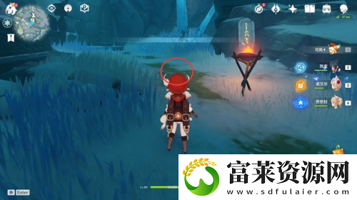 原神解冻三个碎片在哪里