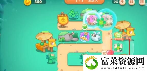 保卫萝卜4第4关怎么过