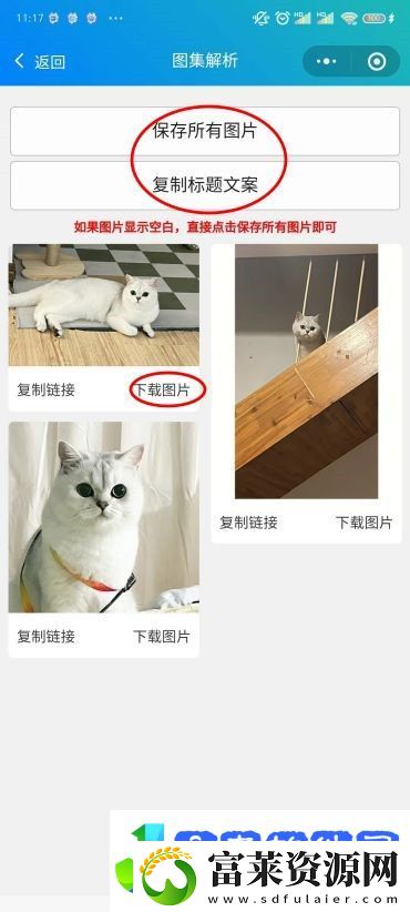 小红书图片无水印保存方法