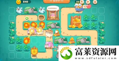 保卫萝卜4第40关怎么打