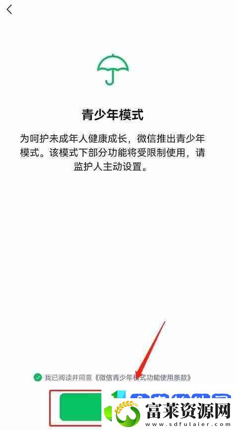微信青少年模式如何设置限制付款