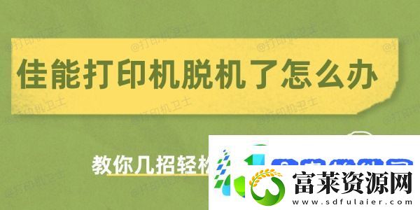 佳能打印机脱机了怎么办