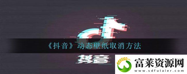 抖音动态壁纸怎么取消