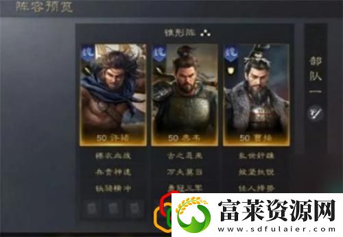 许褚阵容搭配推荐