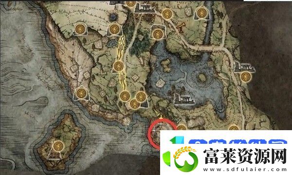 艾尔登法环傍海古遗迹怎么下去