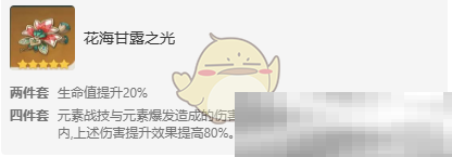 原神妮露圣遗物及词条选择搭配