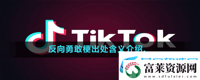 反向勇敢是什么梗抖音反向勇敢梗出处含义介绍