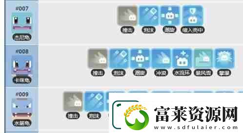 宝可梦大探险杰尼龟几级进化