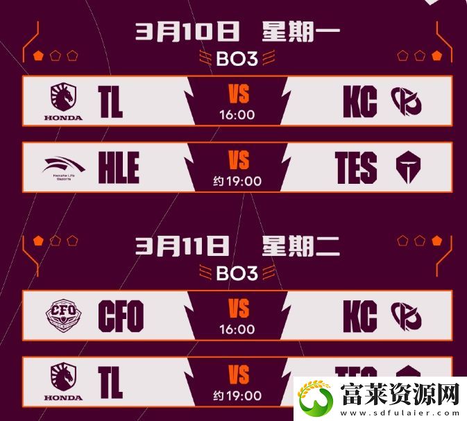 LOL全球先锋赛赛程公布