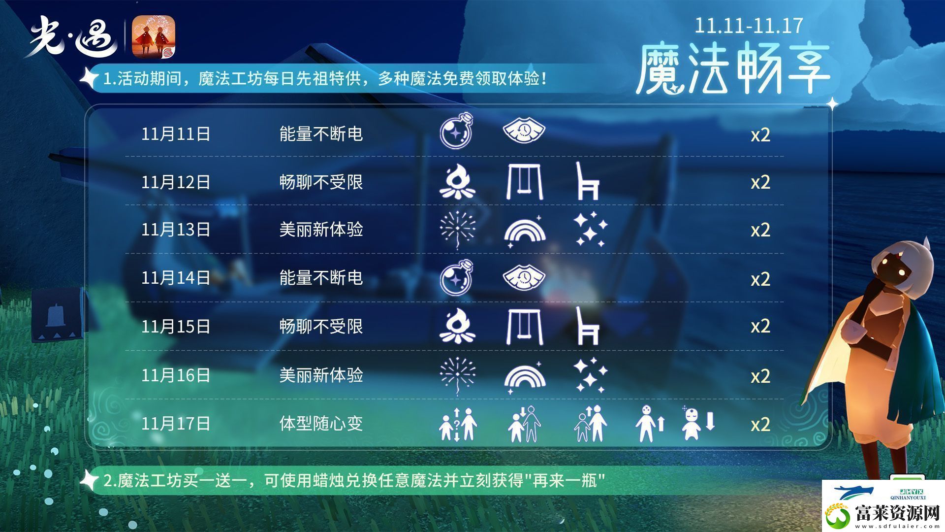 光遇遇见惊喜怎么玩