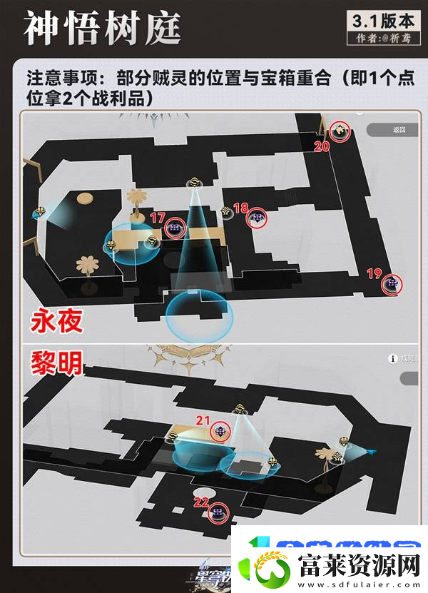 崩坏星穹铁道永夜呓语密林神悟树庭宝箱收集攻略