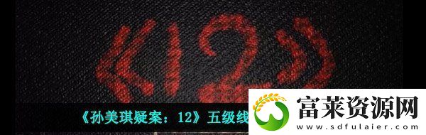 孙美琪疑案12五级线索虫子在哪五级线索虫子位置位置介绍