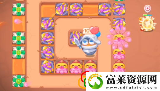 保卫萝卜4饿龙传说第24关怎么玩