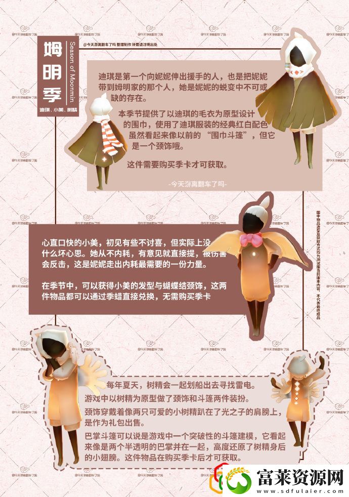 姆明季有哪些装扮