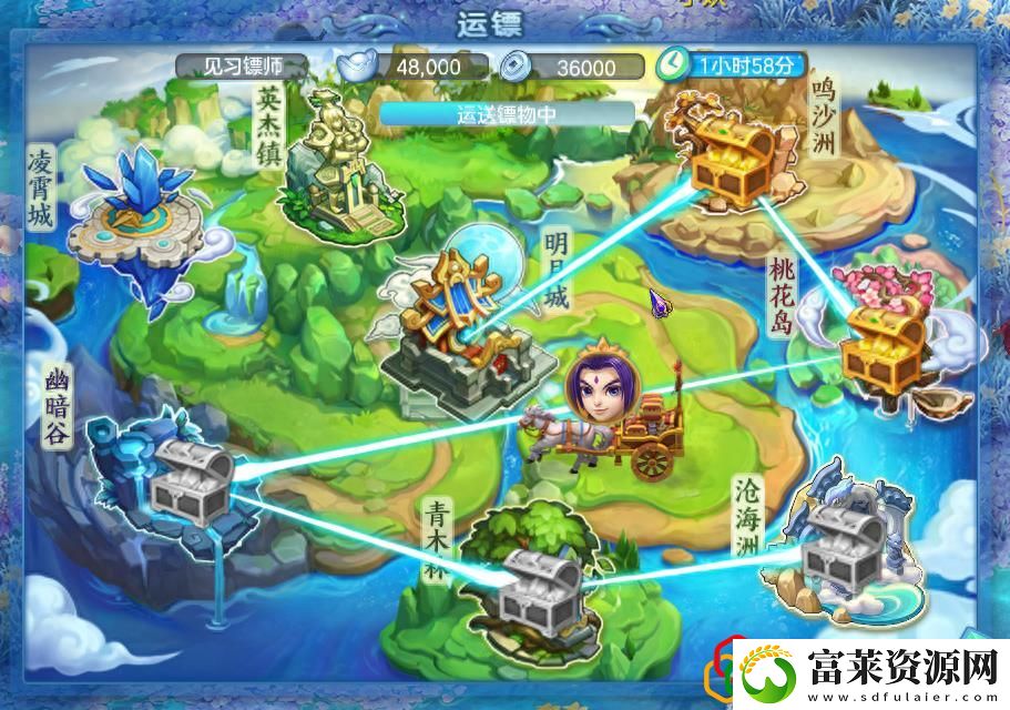 梦想世界3沧海秘宝攻略