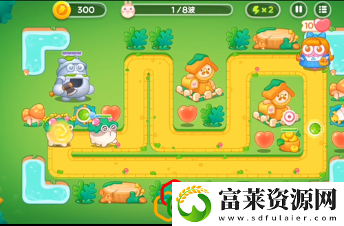 保卫萝卜4绿野奇缘第25关怎么玩