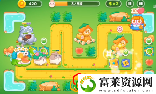 保卫萝卜4绿野奇缘第25关怎么玩