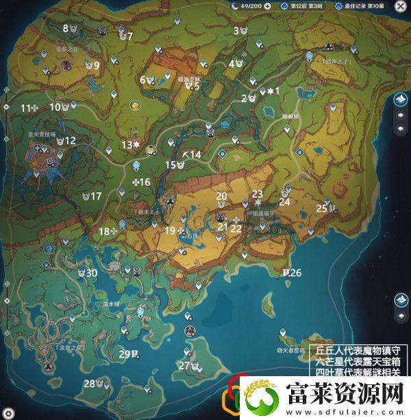 万火之瓯宝箱全位置汇总