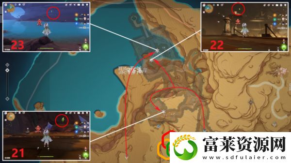 原神苍漠囿土草神瞳怎么收集