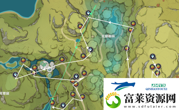 原神提瓦特钓鱼路线一览软件教程玩法