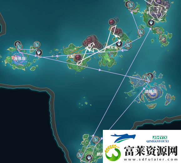 原神提瓦特钓鱼路线一览软件教程玩法