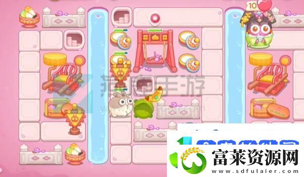 保卫萝卜4秋妃传第25关攻略
