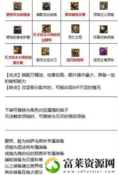 地下城与勇士110级狂战士毕业装备是什么