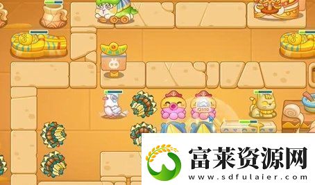 保卫萝卜4法老归来38金萝卜道具全清过关技巧软件教程玩法