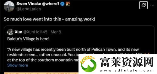 国人自制星露谷博德3主题Mod