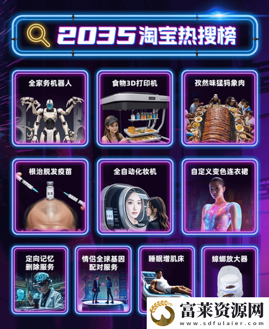 大受震撼！淘宝预测2035年有望吃上猛犸象肉