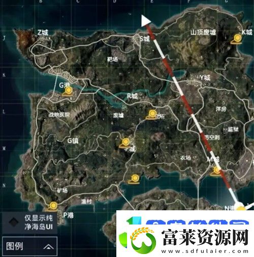 和平精英跨年打卡点在哪
