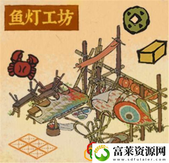 江南百景图鱼灯工坊怎么获得