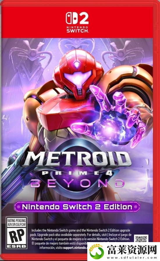 Switch2实体卡带盒装封面公布