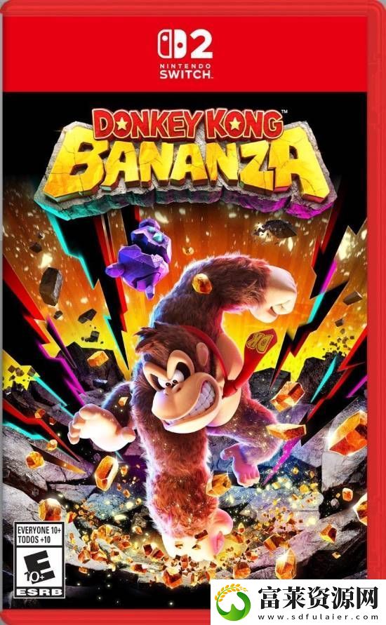 Switch2实体卡带盒装封面公布