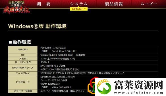 信长战国立志传pc配置需求高吗