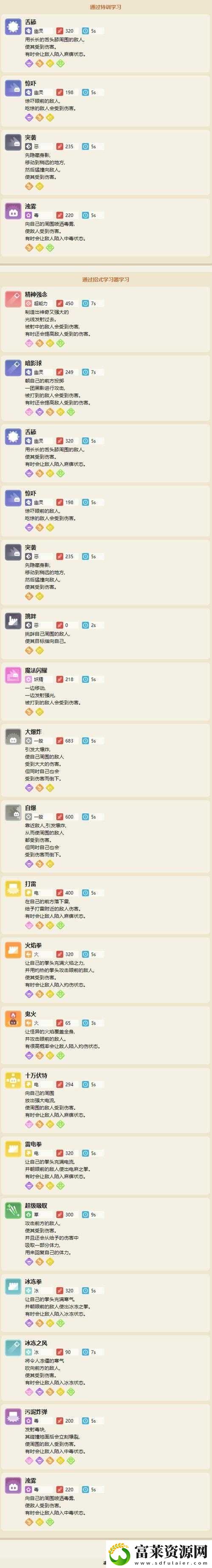 宝可梦大探险鬼斯技能搭配爆照！一招秒变大神攻略